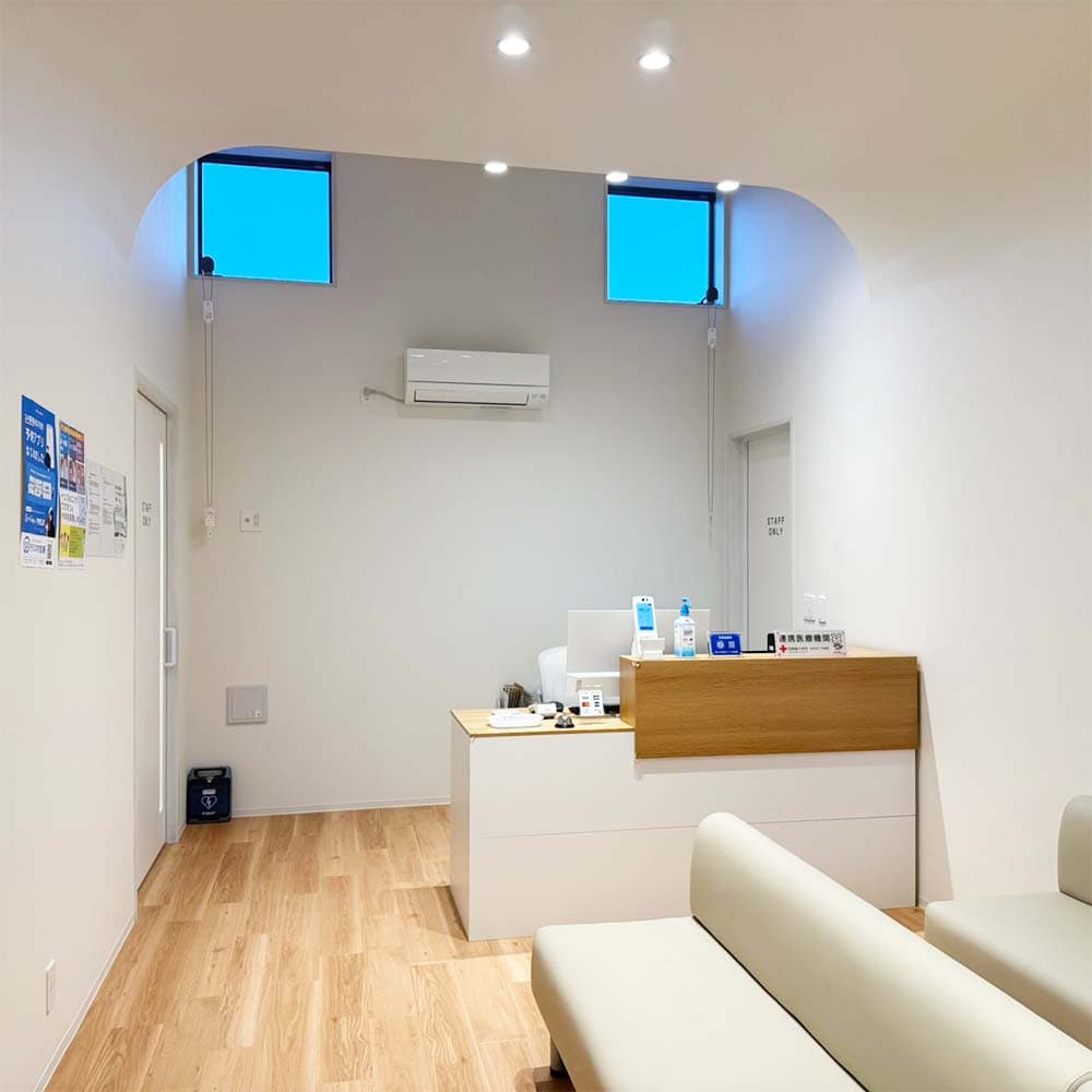 佐倉あったかクリニックの受付